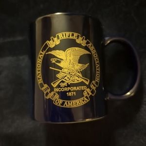 Blue NRA National Rifle Association gift shop Coffee Mug Cup